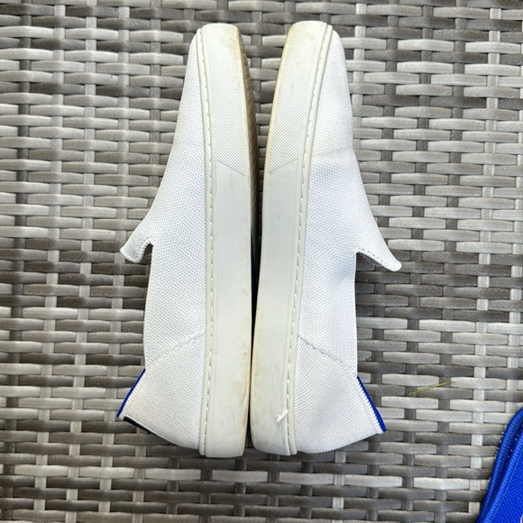 Rothy "The Original" Bright White Slip on Sneaker - Picture 5 of 12
